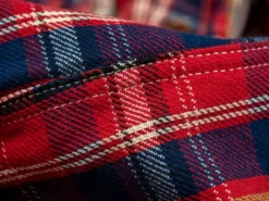 The Strike Gold Check Work Flannel Shirt Red 59 The Strike Gold Check Work Flannel Shirt Red