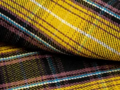 The Strike Gold Check Work Flannel Shirt Yellow