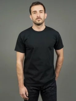 The Strike Gold Loopwheeled T-Shirt Black