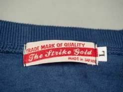 The Strike Gold Loopwheeled T-Shirt Navy