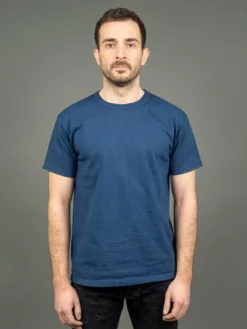 The Strike Gold Loopwheeled T-Shirt Navy