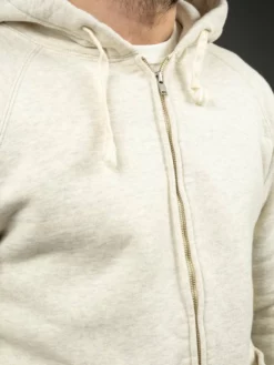 The Strike Gold Loopwheeled Zip Hoodie (Oatmeal) 29 The Strike Gold Loopwheeled Zip Hoodie (Oatmeal)
