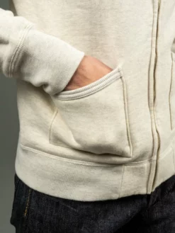 The Strike Gold Loopwheeled Zip Hoodie (Oatmeal) 31 The Strike Gold Loopwheeled Zip Hoodie (Oatmeal)