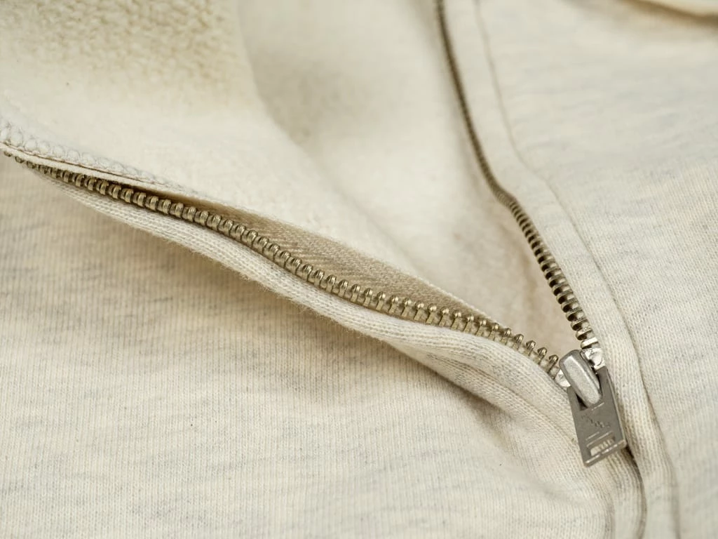 The Strike Gold Loopwheeled Zip Hoodie (Oatmeal) 18 The Strike Gold Loopwheeled Zip Hoodie (Oatmeal)