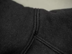 The Strike Gold Loopwheeled Zip Hoodie (Black)