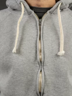 The Strike Gold Loopwheeled Zip Hoodie (Grey) 30 The Strike Gold Loopwheeled Zip Hoodie (Grey)