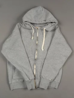 The Strike Gold Loopwheeled Zip Hoodie (Grey) 32 The Strike Gold Loopwheeled Zip Hoodie (Grey)