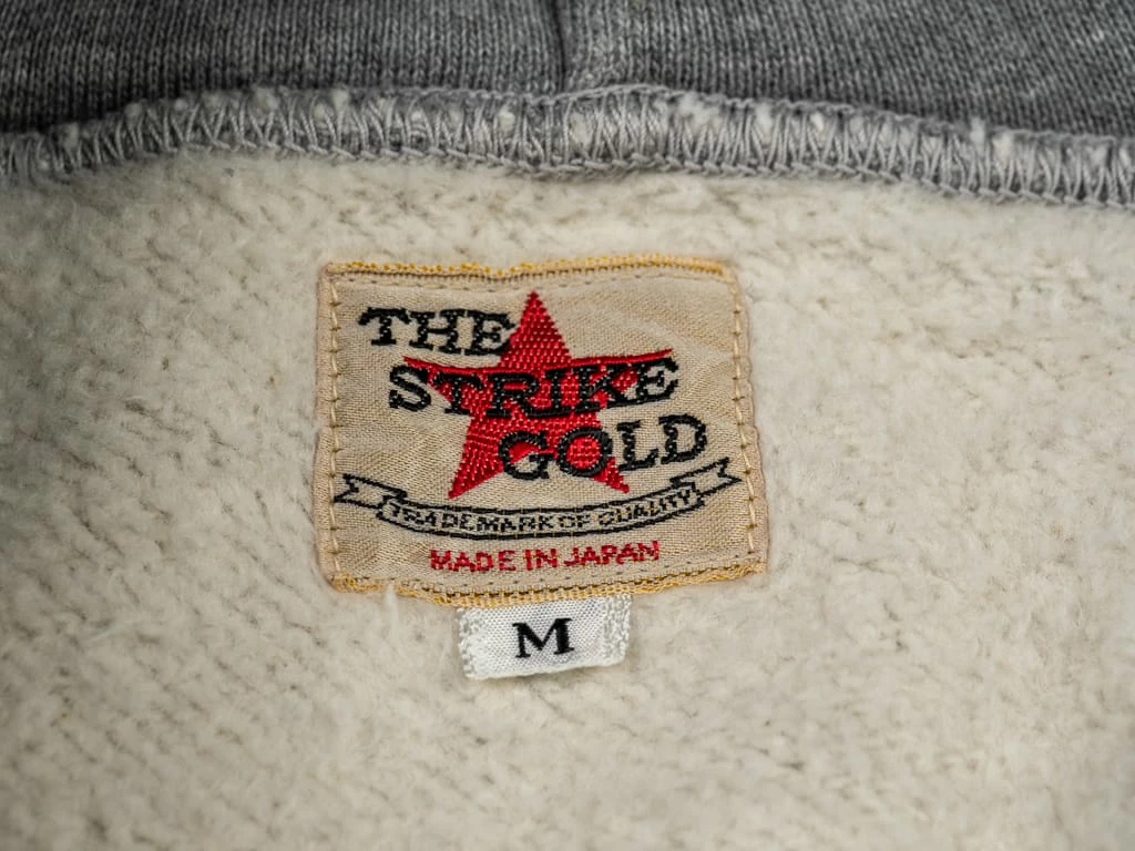 The Strike Gold Loopwheeled Zip Hoodie (Grey) 19 The Strike Gold Loopwheeled Zip Hoodie (Grey)