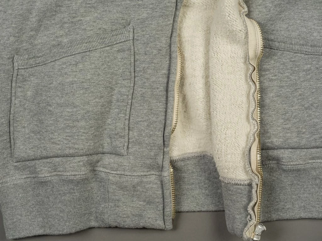 The Strike Gold Loopwheeled Zip Hoodie (Grey) 16 The Strike Gold Loopwheeled Zip Hoodie (Grey)