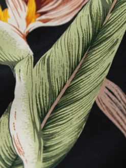 NEW ARRIVALS Trophy Clothing Duke Hawaiian Shirt Black