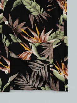 NEW ARRIVALS Trophy Clothing Duke Hawaiian Shirt Black