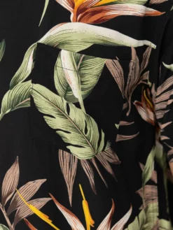 NEW ARRIVALS Trophy Clothing Duke Hawaiian Shirt Black