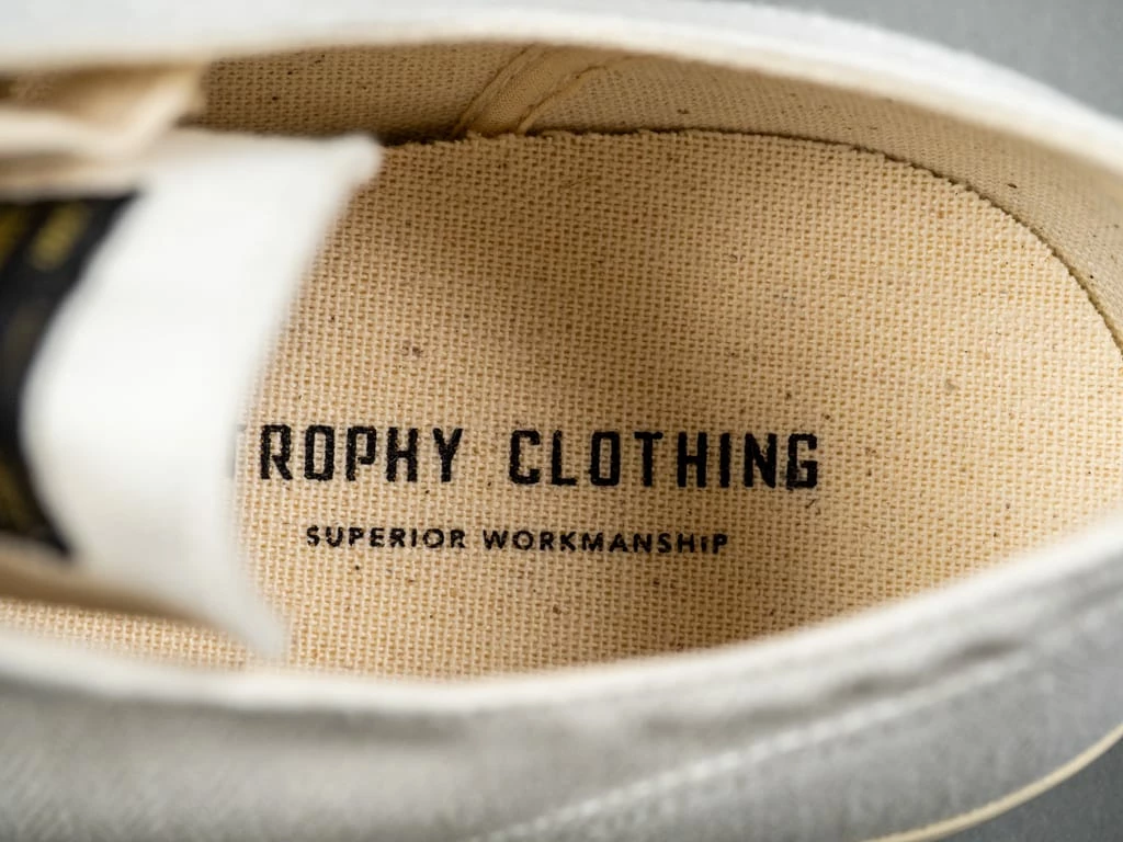 Trophy Clothing Mill Trainers Low-Top White X Cream 15 Trophy Clothing Mill Trainers Low-Top White X Cream