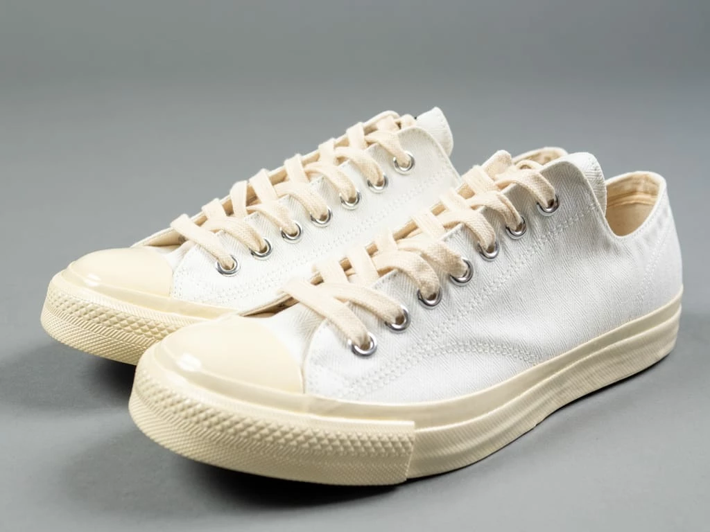 Trophy Clothing Mill Trainers Low-Top White X Cream 4 Trophy Clothing Mill Trainers Low-Top White X Cream