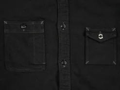 Trophy Clothing Machine Age Flannel Shirt Black