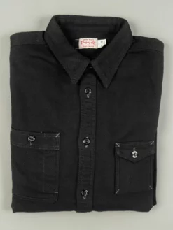 Trophy Clothing Machine Age Flannel Shirt Black