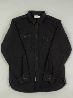 Trophy Clothing Machine Age Flannel Shirt Black