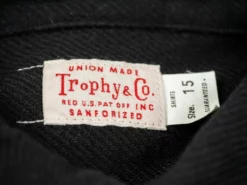 Trophy Clothing Machine Age Flannel Shirt Black