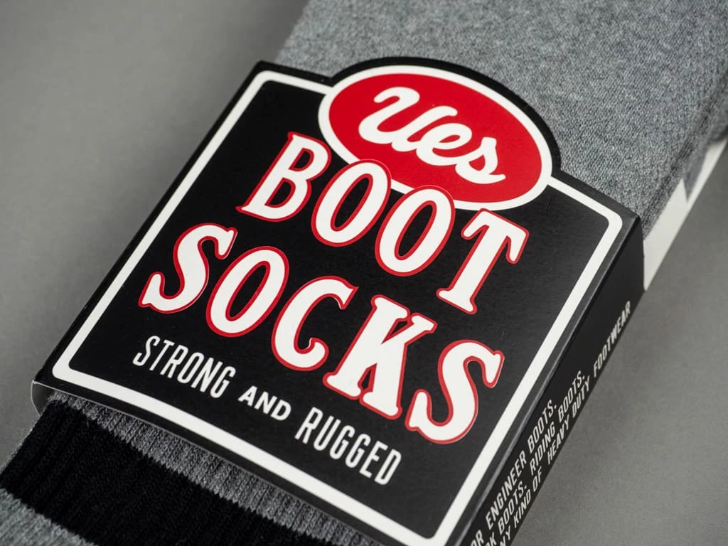 UES Boot Socks Grey 14 UES Boot Socks Grey