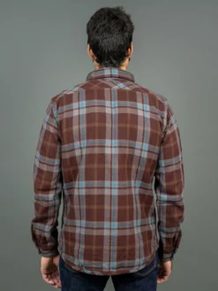 UES Extra Heavy Flannel Shirt Wine