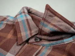 UES Extra Heavy Flannel Shirt Wine