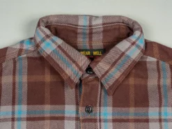 UES Extra Heavy Flannel Shirt Wine