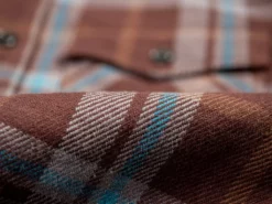 UES Extra Heavy Flannel Shirt Wine