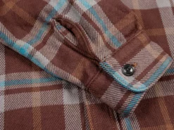 UES Extra Heavy Flannel Shirt Wine