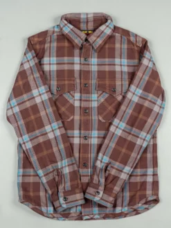 UES Extra Heavy Flannel Shirt Wine