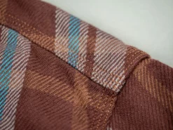 UES Extra Heavy Flannel Shirt Wine