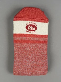 UES Heather Socks Burgundy