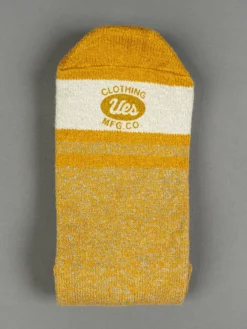 UES Heather Socks Yellow