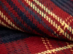 UES Heavy Flannel Shirt Dark Red Check 52 UES Heavy Flannel Shirt Dark Red Check