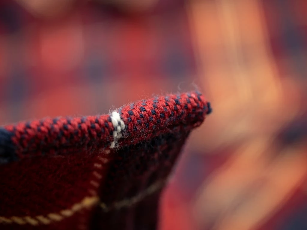 UES Heavy Flannel Shirt Dark Red Check 21 UES Heavy Flannel Shirt Dark Red Check