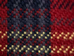 UES Heavy Flannel Shirt Dark Red Check 56 UES Heavy Flannel Shirt Dark Red Check