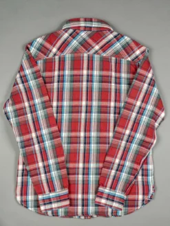 UES Heavy Flannel Shirt Red Small Check 41 UES Heavy Flannel Shirt Red Small Check