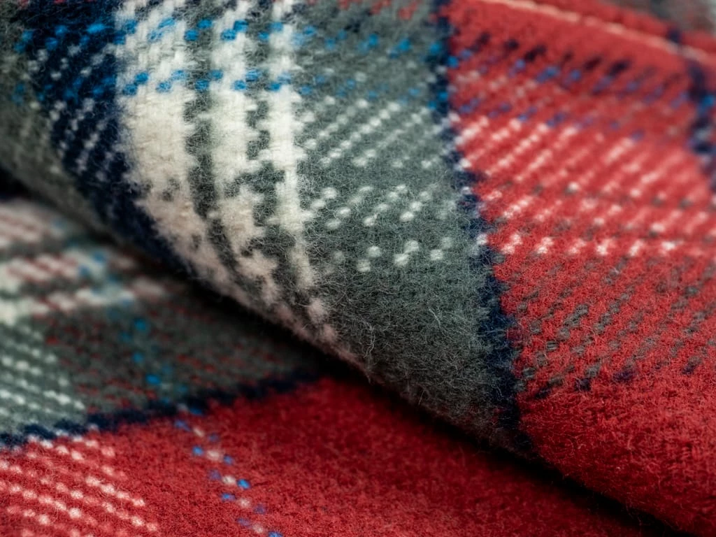 UES Heavy Flannel Shirt Red Small Check 23 UES Heavy Flannel Shirt Red Small Check