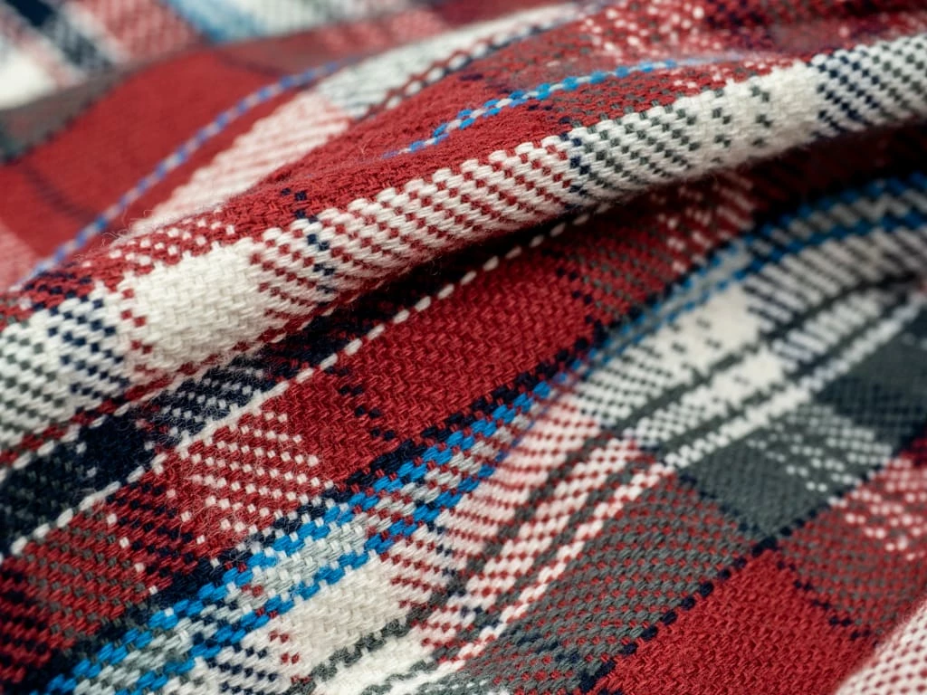 UES Heavy Flannel Shirt Red Small Check 20 UES Heavy Flannel Shirt Red Small Check