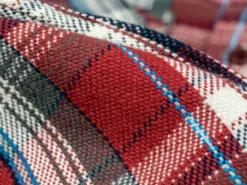 UES Heavy Flannel Shirt Red Small Check 60 UES Heavy Flannel Shirt Red Small Check