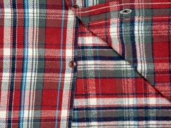 UES Heavy Flannel Shirt Red Small Check 48 UES Heavy Flannel Shirt Red Small Check