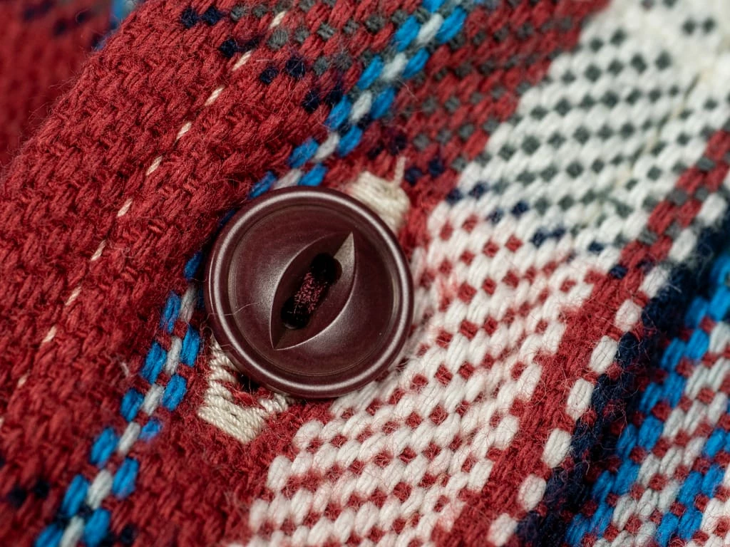 UES Heavy Flannel Shirt Red Small Check 17 UES Heavy Flannel Shirt Red Small Check