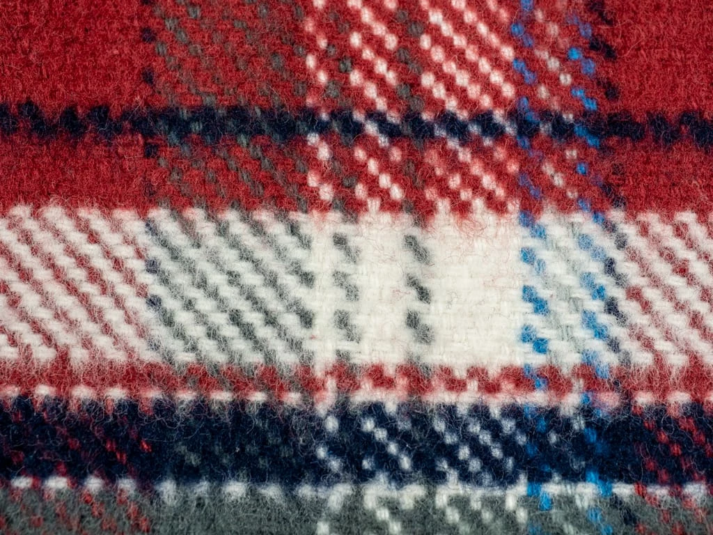 UES Heavy Flannel Shirt Red Small Check 26 UES Heavy Flannel Shirt Red Small Check