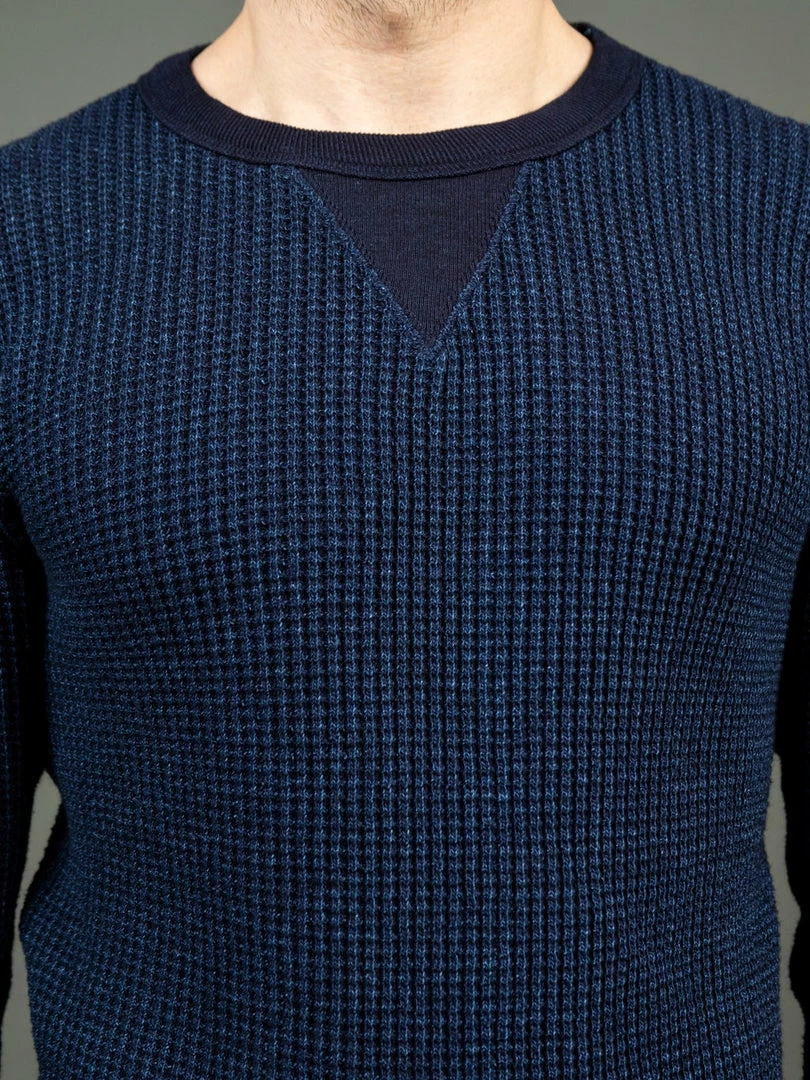 UES Indigo Waffle Sweatshirt 7 UES Indigo Waffle Sweatshirt