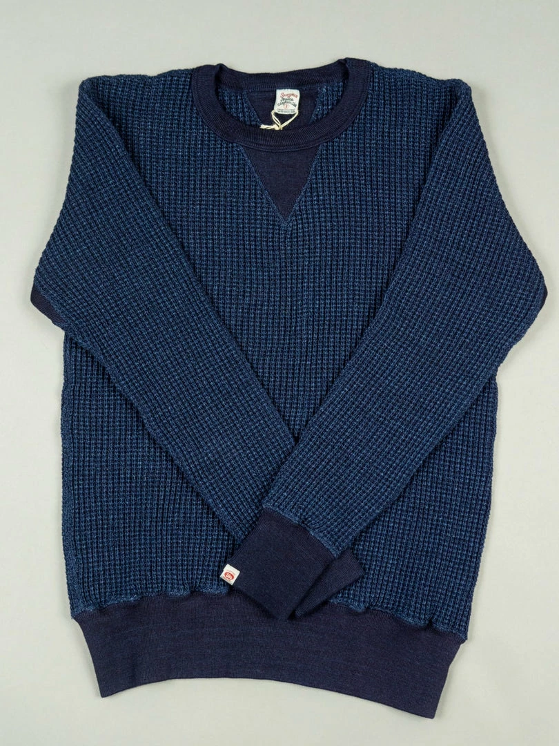 UES Indigo Waffle Sweatshirt 11 UES Indigo Waffle Sweatshirt