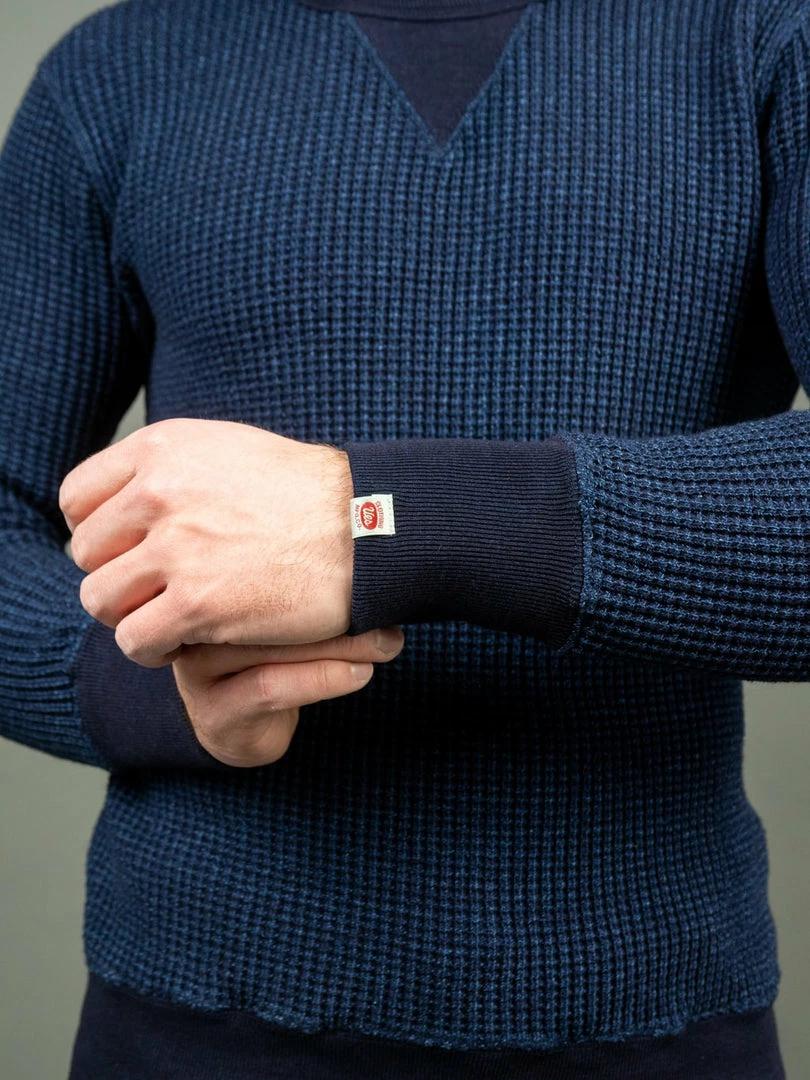 UES Indigo Waffle Sweatshirt 9 UES Indigo Waffle Sweatshirt