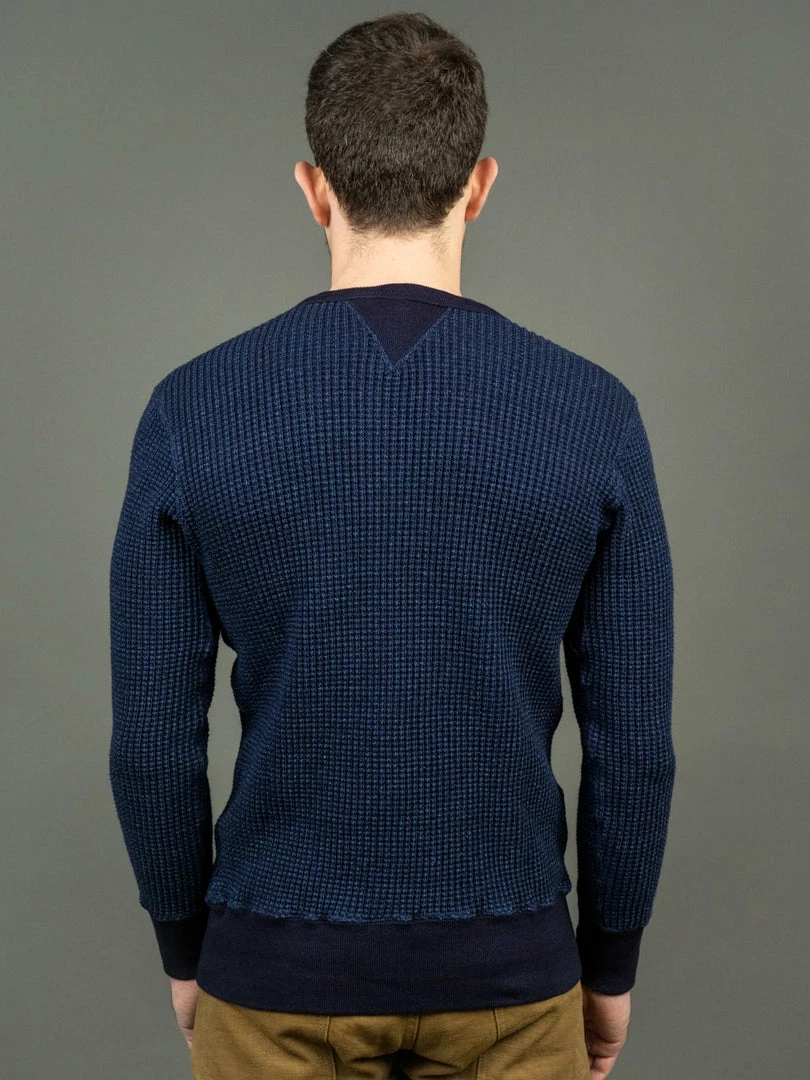 UES Indigo Waffle Sweatshirt 4 UES Indigo Waffle Sweatshirt