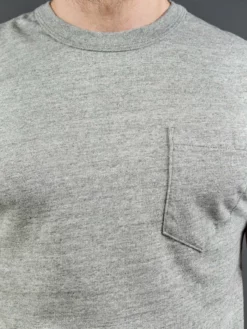 UES Ramayana Crew-Neck Pocket T-Shirt Grey 24 UES Ramayana Crew-Neck Pocket T-Shirt Grey