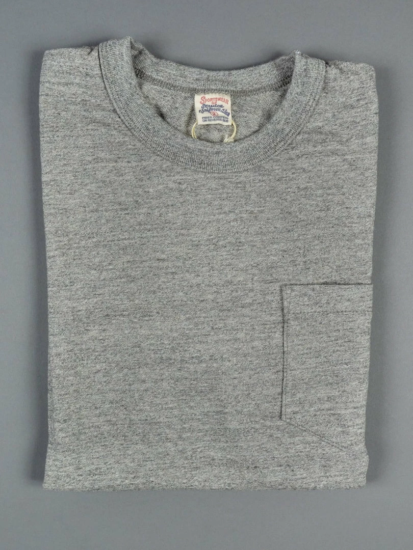 UES Ramayana Crew-Neck Pocket T-Shirt Grey 8 UES Ramayana Crew-Neck Pocket T-Shirt Grey