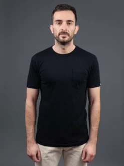 UES Ramayana Crew-Neck Pocket T-Shirt Black