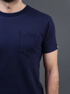 UES Ramayana Crew-Neck Pocket T-Shirt Navy